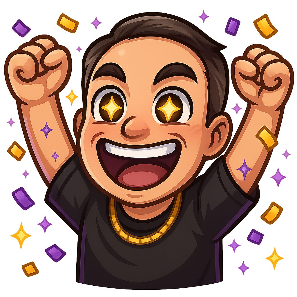 Free custom Twitch emote example